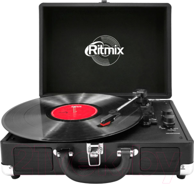 Проигрыватель виниловых пластинок Ritmix LP-120B (черный)