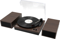 Проигрыватель виниловых пластинок Ritmix LP-340B (коричневый) - 