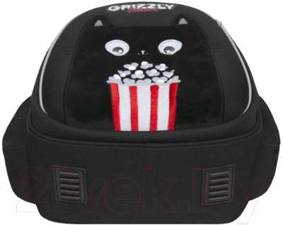 Изображение товара Школьный рюкзак Grizzly RAz-386-2 (черный)