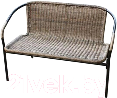 Изображение товара Диван садовый Garden Story Марсель / WR2719-B (ротанг искусственный/желто-черный)