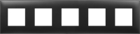 Рамка для выключателя DKC Avanti / 4412900 (черный матовый) - 