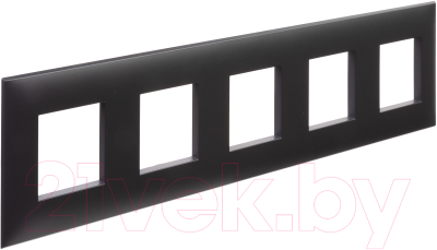 Рамка для выключателя DKC Avanti / 4412900 (черный матовый)