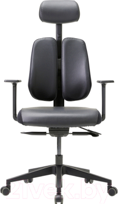 Кресло офисное Duorest D2500G-DAS 2SEK1 (экокожа, черный)