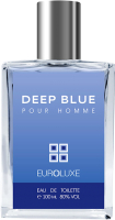Туалетная вода Euroluxe Deep Blue Pour Homme (100мл) - 