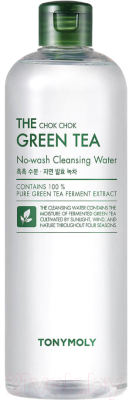 Мицеллярная вода Tony Moly The Chok Chok Green Tea No-wash Cleansing Water (700мл)