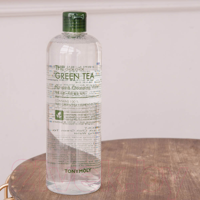 Мицеллярная вода Tony Moly The Chok Chok Green Tea No-wash Cleansing Water (700мл)
