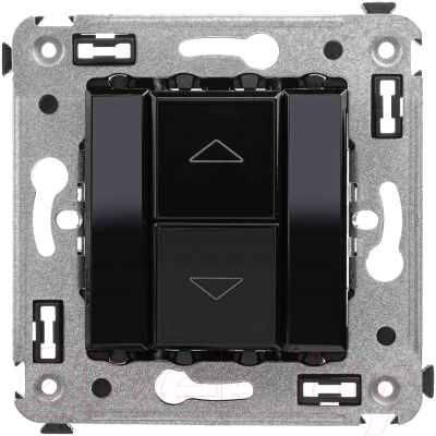 Выключатель DKC Avanti 4402183 (черный квадрат)