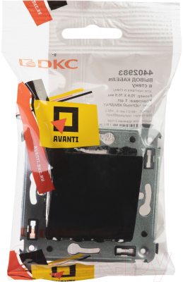 Вывод кабеля DKC Avanti 4402983 (черный квадрат)