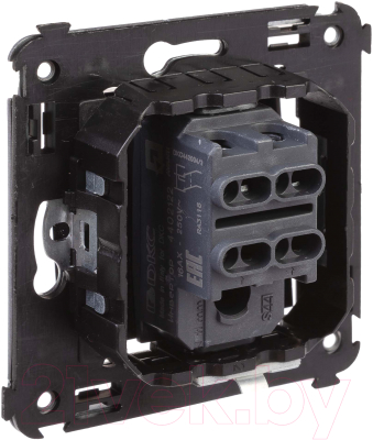 Выключатель DKC Avanti 4402124 (черный квадрат)