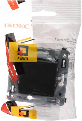 Выключатель DKC Avanti 4412153 (черный матовый)