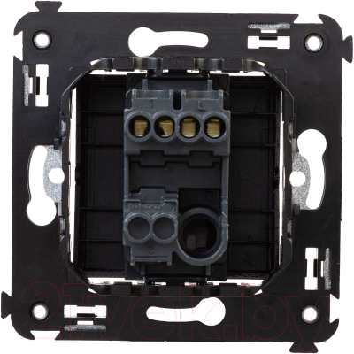 Выключатель DKC Avanti 4402103 (черный квадрат)