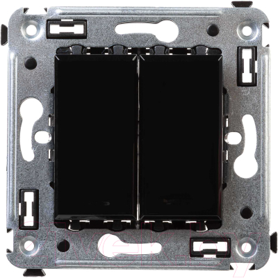 Выключатель DKC Avanti 4402104 (черный квадрат)