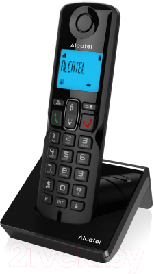 Беспроводной телефон Alcatel S230 Duo (черный)
