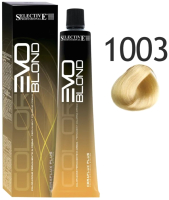 Крем-краска для волос Selective Professional Colorevo 1003 / 841003 (100мл, суперосветляющий золотистый) - 