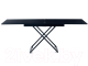 Миниатюра изображения товара Стол-трансформер Levmar Cross G27/S53 (черный глянец/опоры черные)