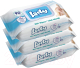 Влажные салфетки детские Lody Baby Sensitive (3x90шт) - 