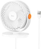 Вентилятор Baseus Serenity Desktop Fan / ACYY000002 (белый) - 
