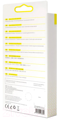 Изображение товара Кабель Baseus Cafule USB For Lightning / CALKLF-RG1 (3м, черный/серый)