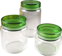 

Набор емкостей для хранения, Colorlicious Green Q6146
