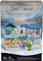 Кукольный домик Sharktoys Snow Princess двухэтажный / 11500009 - 