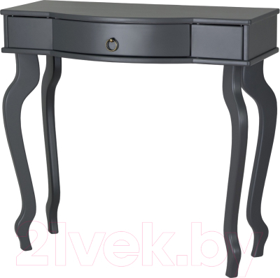 Консольный столик Мебелик Берже 11 (серый графит)