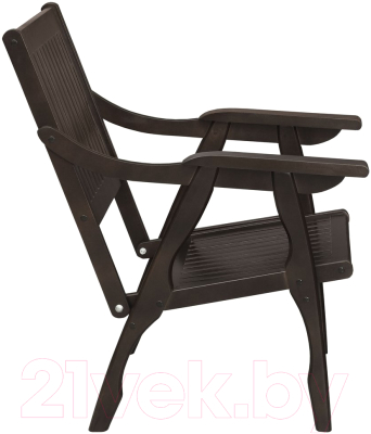 Кресло садовое Мебелик Массив решетка (венге)