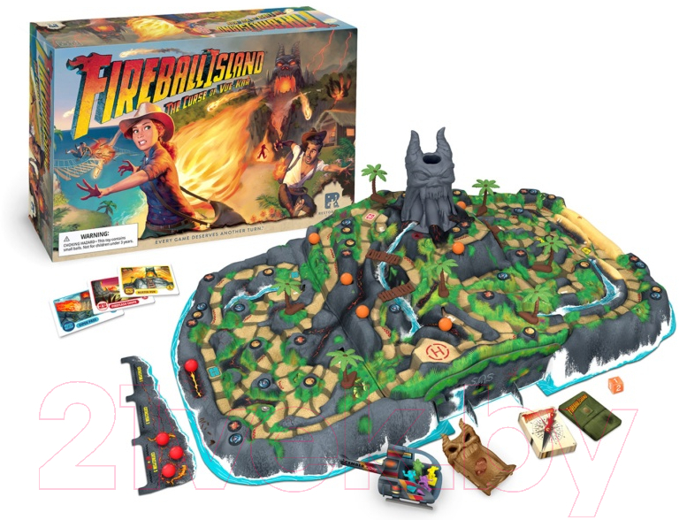 Настольная игра Фабрика Игр Fireball Island. Проклятие острова Вул-Кар / 17065f