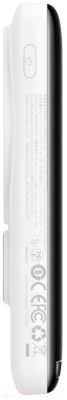 Портативное зарядное устройство Baseus Magnetic Bracket Wireless 10000mAh / PPCX000002 (белый)