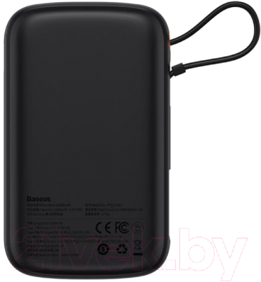 Портативное зарядное устройство Baseus Qpow Pro Digital Display 10000mAh / PPQD020101 (черный)