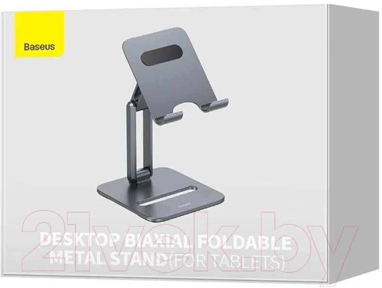 Подставка для планшета Baseus Desktop Biaxial Foldable Metal Stand / LUSZ000113