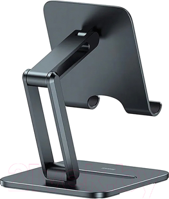 Подставка для планшета Baseus Desktop Biaxial Foldable Metal Stand / LUSZ000113 (серый)