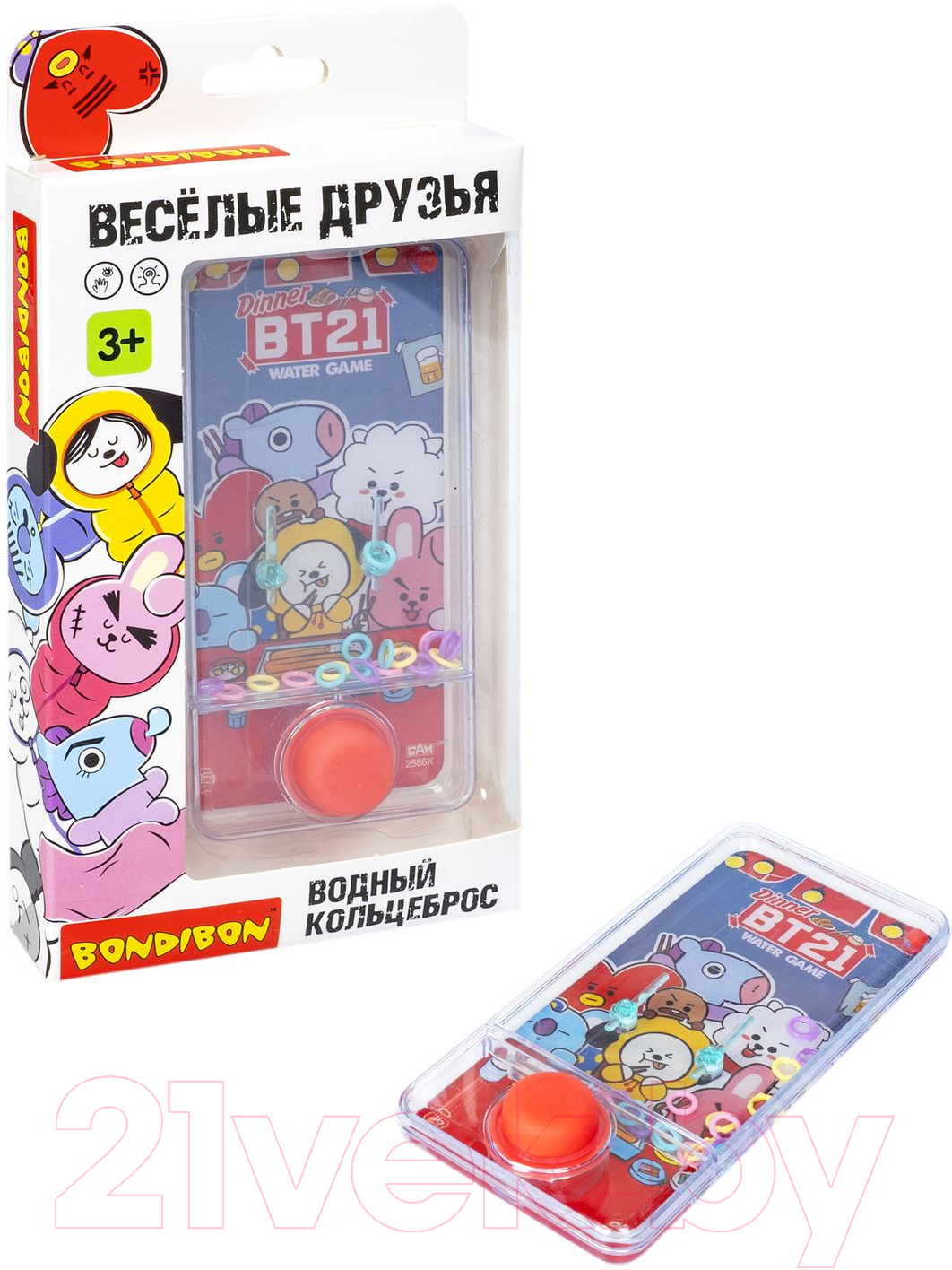 Игрушка детская Bondibon Водный кольцеброс. Веселые друзья / ВВ5865 — фото 7