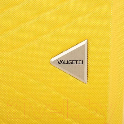 Чемодан на колесах Valigetti 321-1602/5-18MST (желтый)