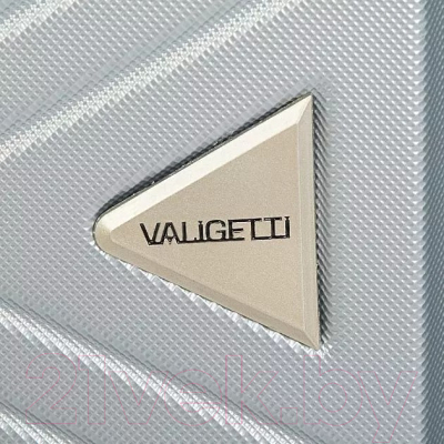 Чемодан на колесах Valigetti 321-1602/5-20SLV (серебряный)