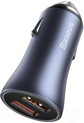Зарядное устройство автомобильное Baseus TZCCJD-A0G (темно-серый)