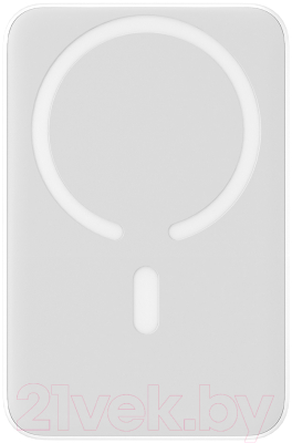 Портативное зарядное устройство Baseus Magnetic Mini Wireless 10000mAh / PPCX030002 (белый)