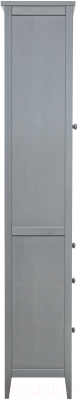 Шкаф-пенал с витриной Импэкс Leset Мира 13 (серый)