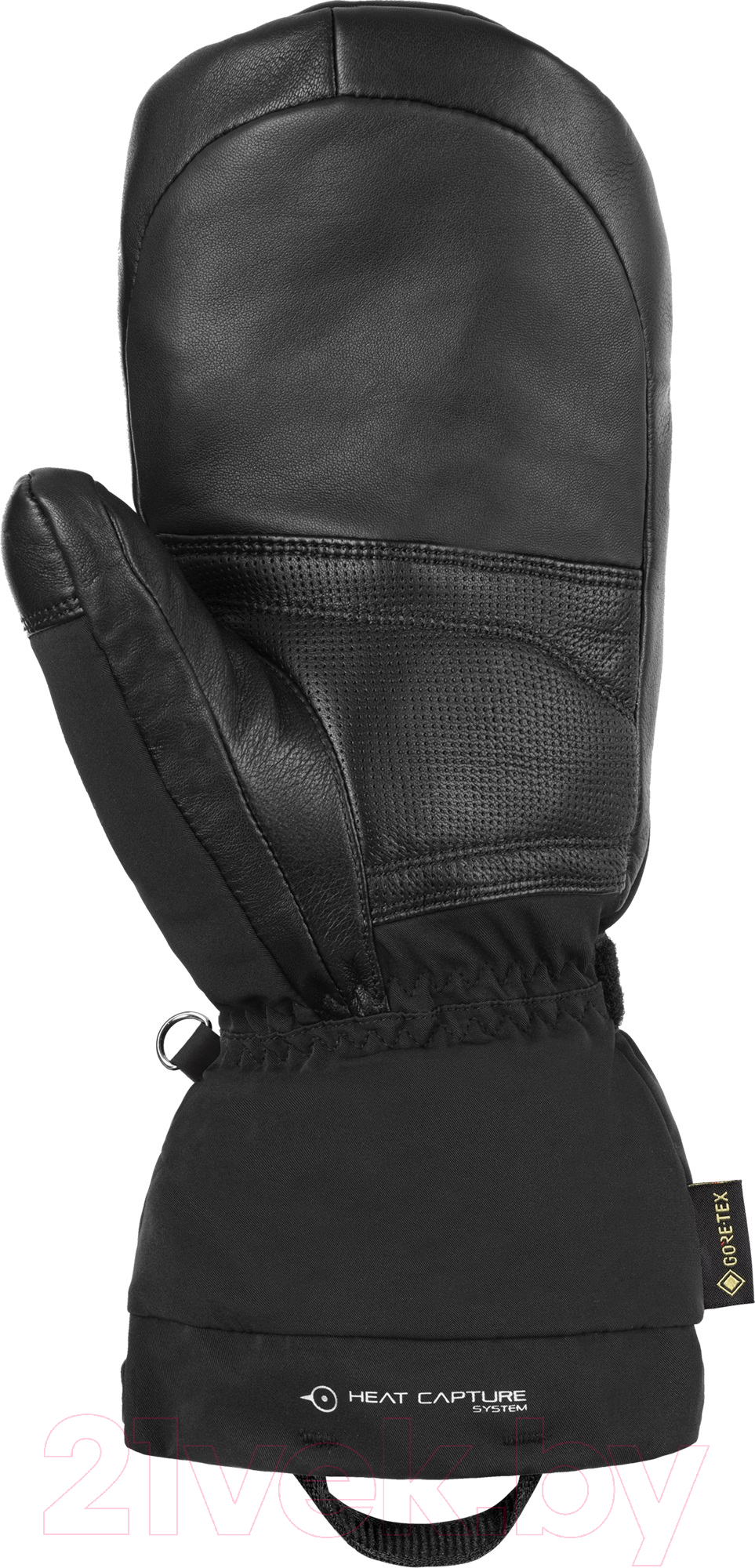 Варежки лыжные Reusch Volcano Pro Gtx Mitten Gore Warm Technology / 6001600-7700 (р-р 8, Black) — фото 3