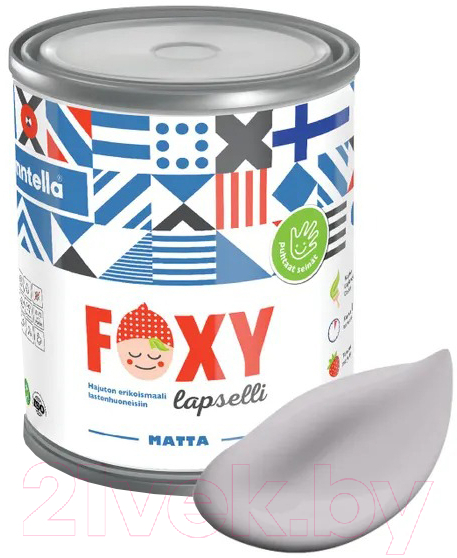 Краска Finntella Foxy Lapselli Matte Nukka / F-50-1-1-FL202