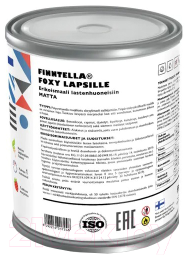 Краска Finntella Foxy Lapselli Matte Nukka / F-50-1-1-FL202