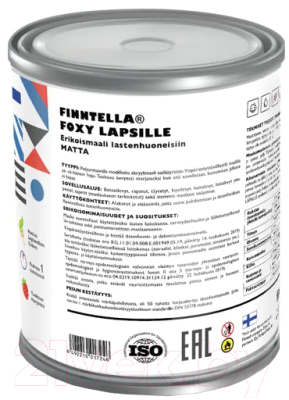 Краска Finntella Foxy Lapselli Matte Nukka / F-50-1-1-FL202 (900мл)