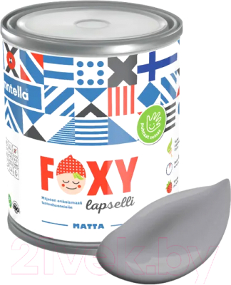 Краска Finntella Foxy Lapselli Matte Hiiri / F-50-1-1-FL204 (900мл)