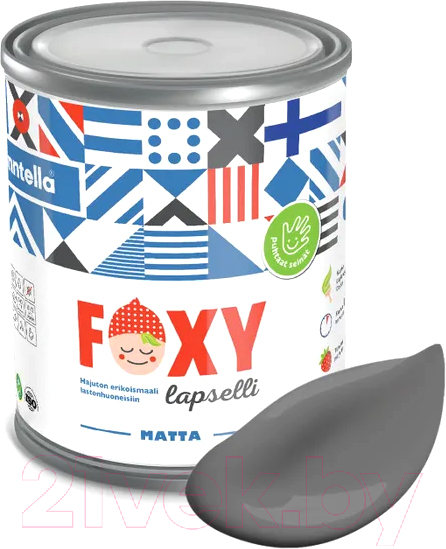 Краска Finntella Foxy Lapselli Matte Hyrra / F-50-1-1-FL206