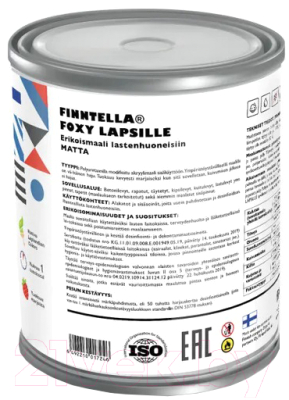 Краска Finntella Foxy Lapselli Matte Vene / F-50-1-1-FL207 (900мл)