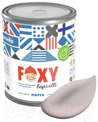 Краска Finntella Foxy Lapselli Matte Peura / F-50-1-1-FL210 (900мл)