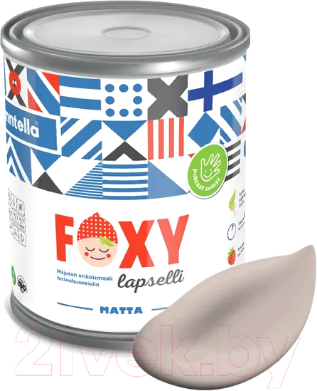 Краска Finntella Foxy Lapselli Matte Jaatelo / F-50-1-1-FL211