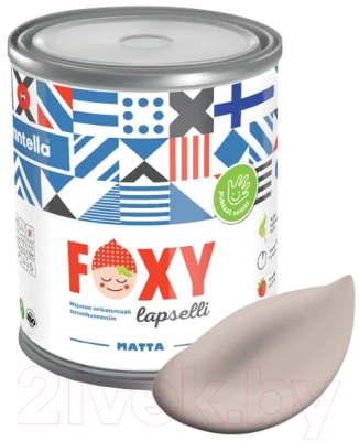 Краска Finntella Foxy Lapselli Matte Nopo / F-50-1-1-FL212 (900мл)