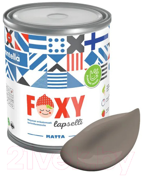 Краска Finntella Foxy Lapselli Matte Pollo / F-50-1-1-FL215