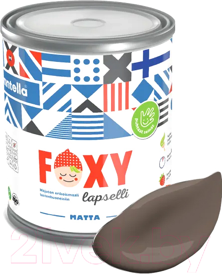 Краска Finntella Foxy Lapselli Matte Haara / F-50-1-1-FL216