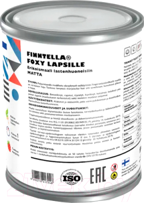 Краска Finntella Foxy Lapselli Matte Haara / F-50-1-1-FL216 (900мл)